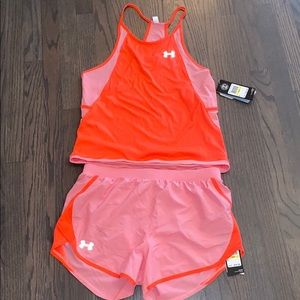 Under Armour workout set